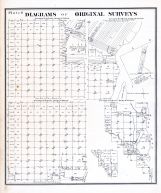 Plate 006 - Diagrams of 1818 Original Surveys 5, Wayne County 1883 with Detroit
